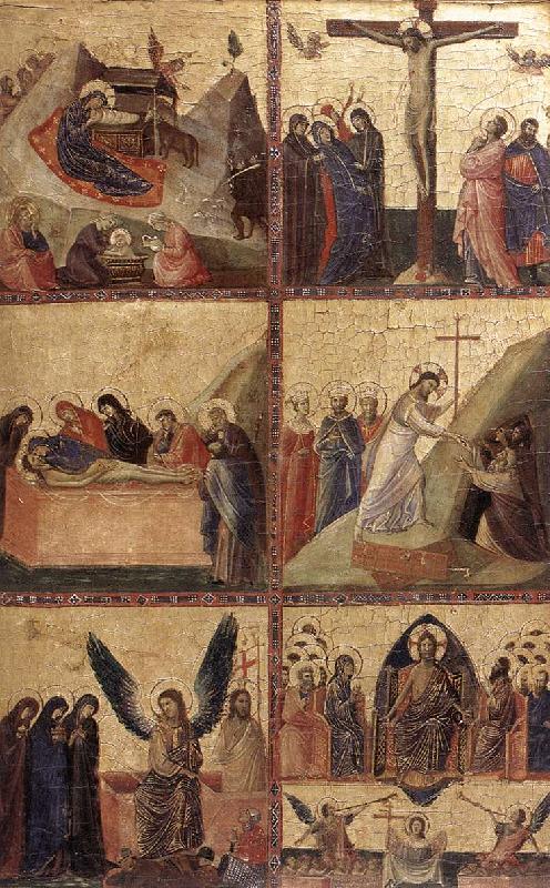 GIOVANNI DA RIMINI Stories of the Life of Christ sh Spain oil painting art